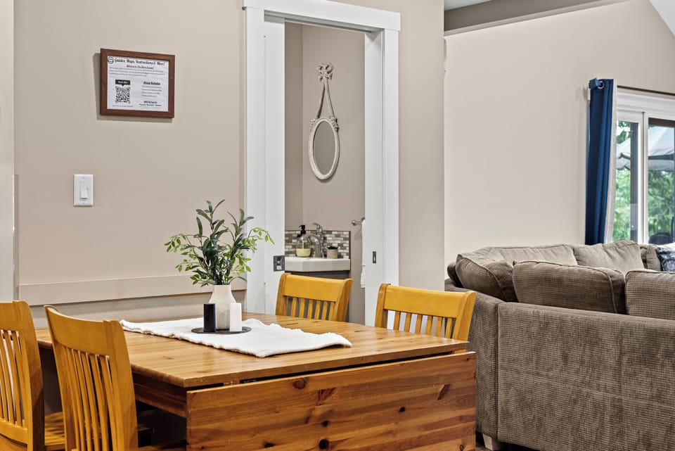 Dining area.