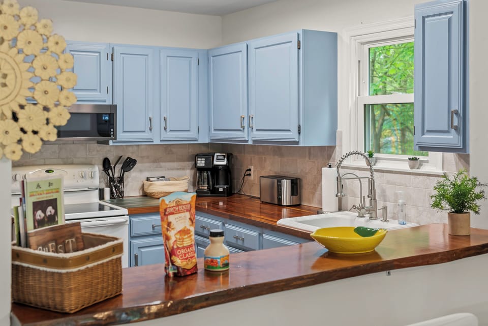 Brew your favorite cup of coffee with our coffee maker.