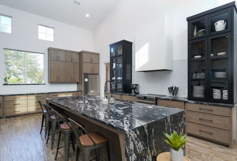 Stocked to perfection: our kitchen is your culinary playground