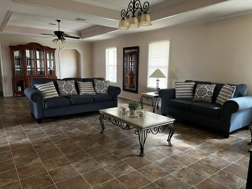 Spacious Living Room Area