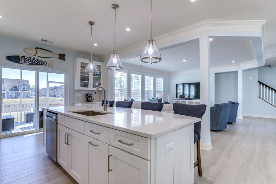 Kitchen | Double Wall Oven | Access to Porch | 1st Floor