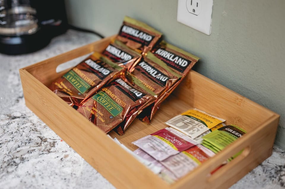 Perfectly curated beverages for your stay 🛎️🍵