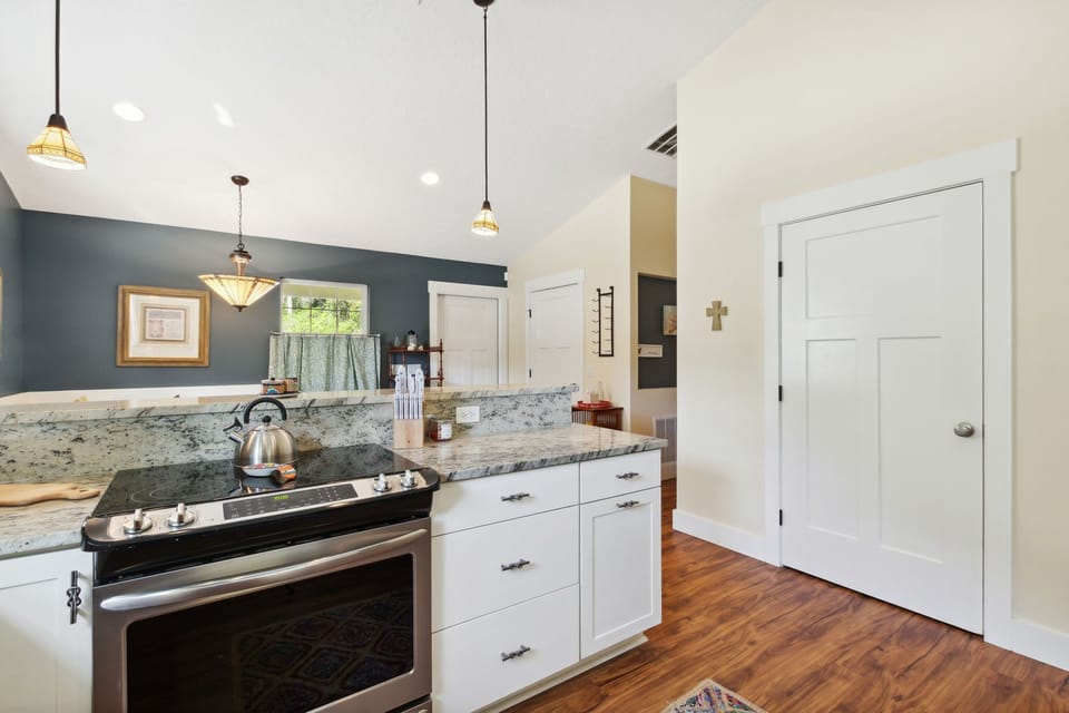 Laundry room through door