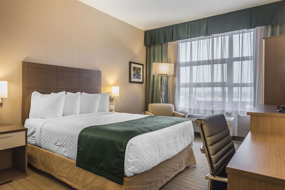 Standard Room, 1 Queen Bed, Accessible | 1 bedroom, in-room safe, desk, soundproofing