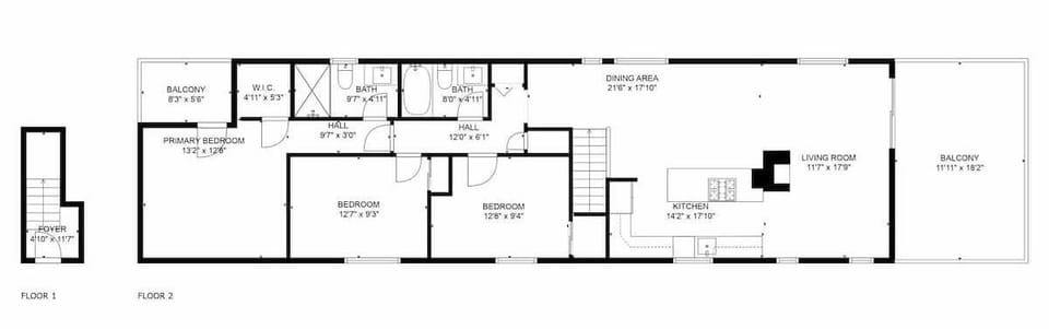 122 36th Street B Floorplan