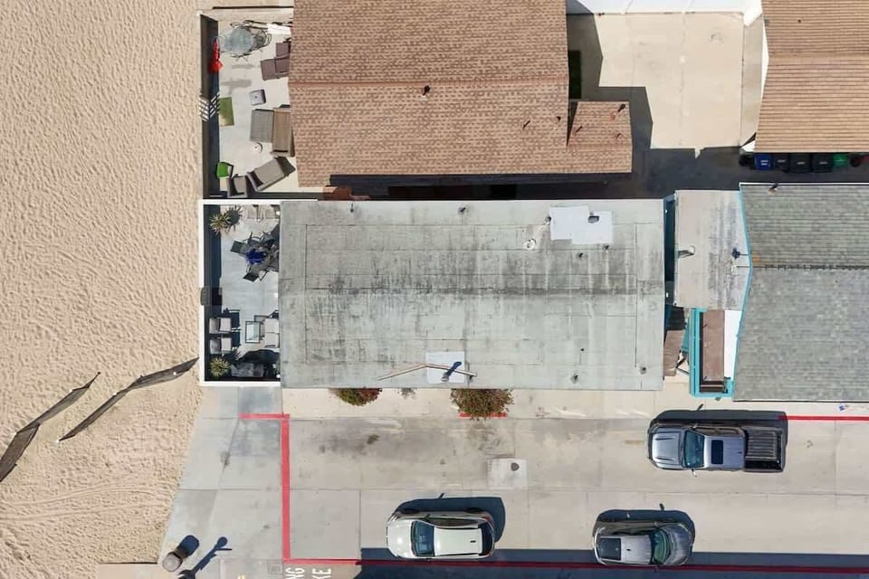 Aerial above home