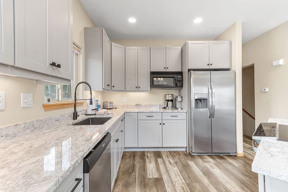 2nd Floor- Spacious Fully Stocked Kitchen