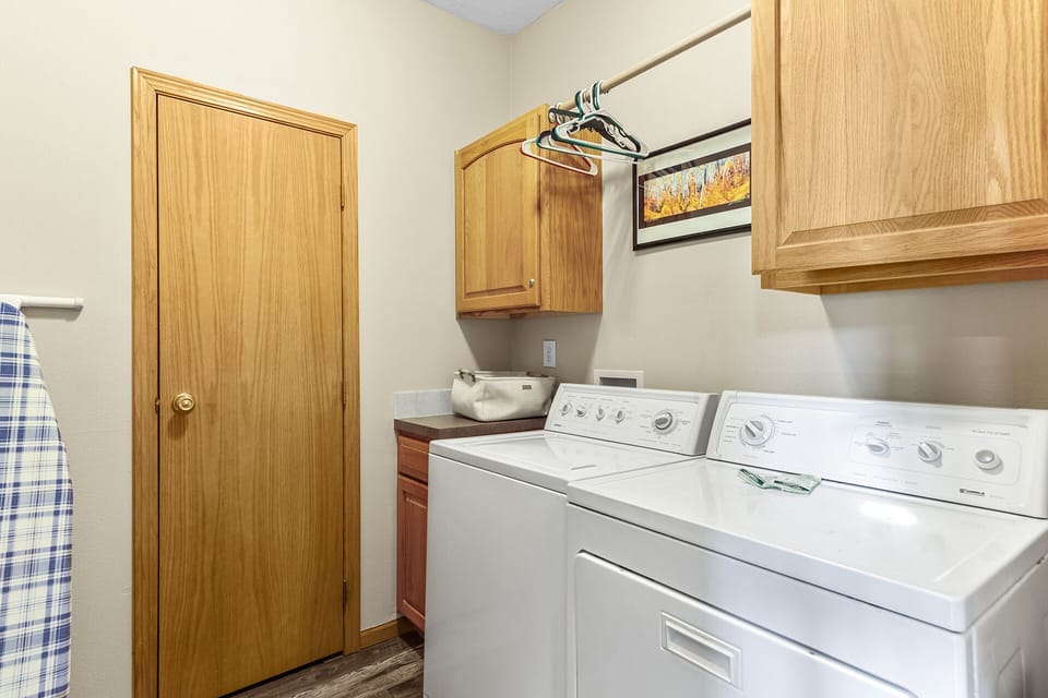 2nd Floor- In Home Washer & Dryer plus a powder room!