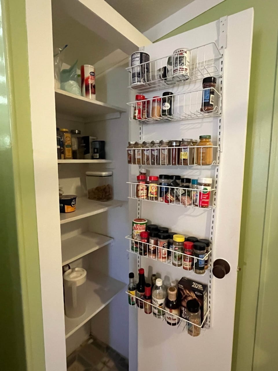 Plenty of spices available for you in the pantry. Help yourselves to whatever’s in here! 