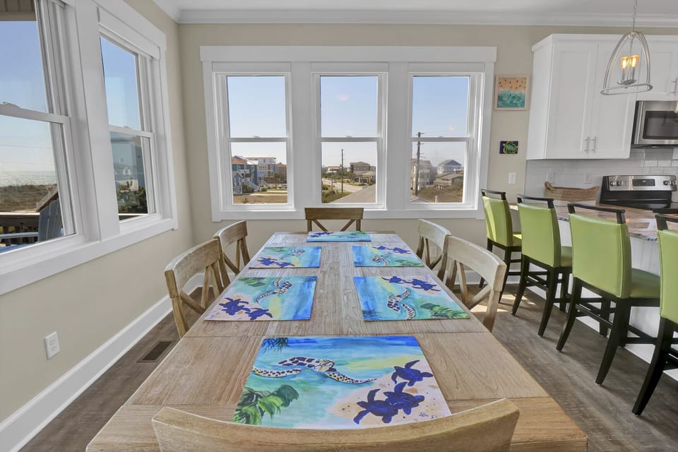 Dining space perfect for family meals