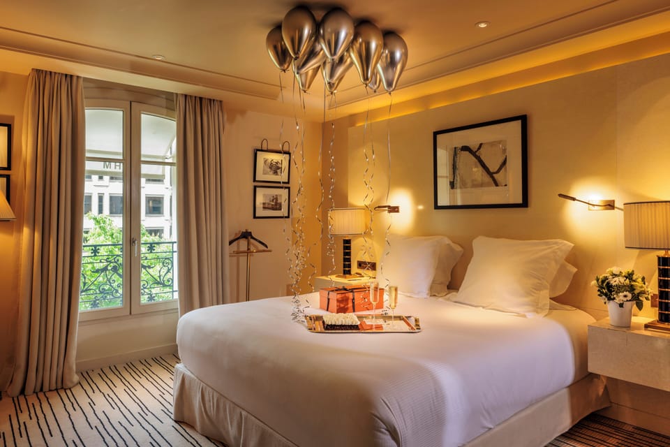 Suite, 1 King Bed, Terrace, City View | Premium bedding, minibar, in-room safe, blackout drapes