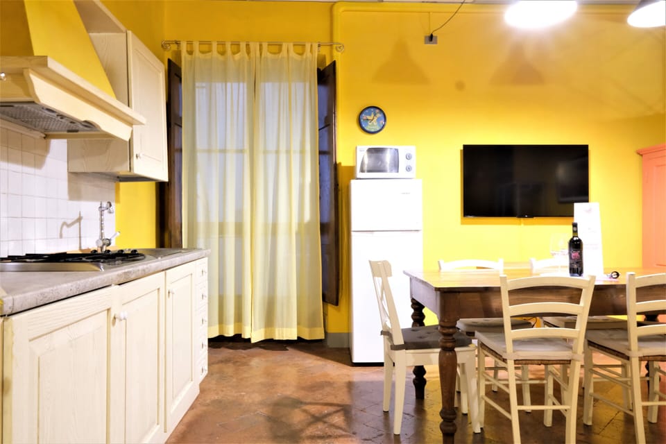 Classic Apartment | Living area | 90-inch Smart TV with digital channels