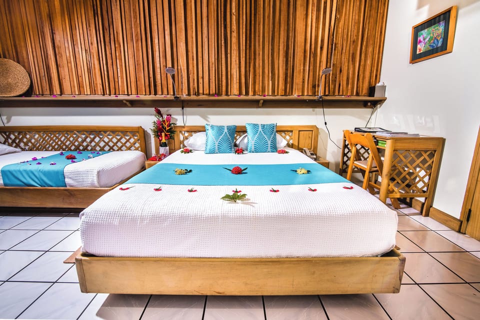Standard Double Room, Pool View | In-room safe, desk, laptop workspace, iron/ironing board (on request)