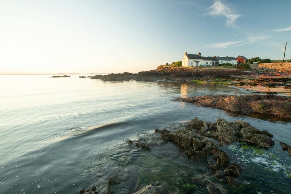 St Brides bay and cottages