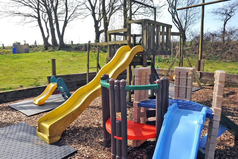 Enclosed safe play area