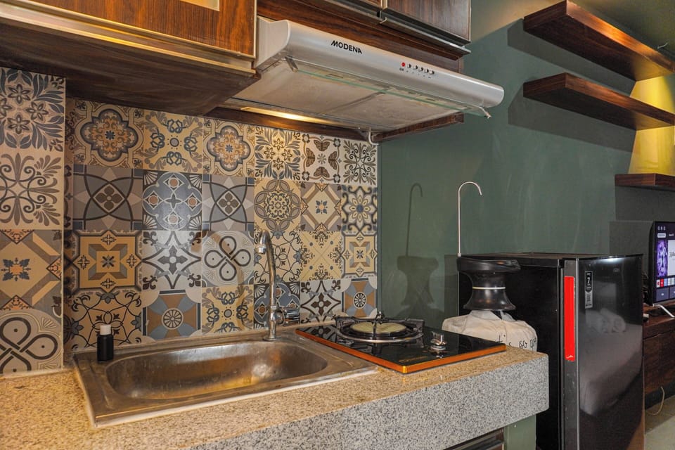 Studio | Private kitchen | Fridge, stovetop, rice cooker