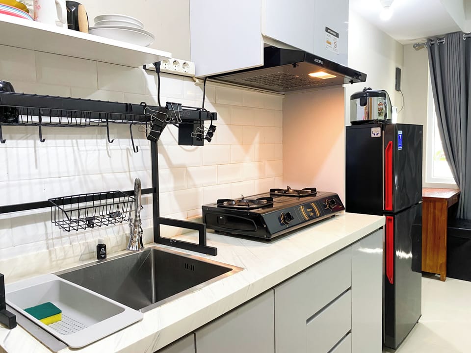Studio | Private kitchen | Fridge, stovetop, rice cooker