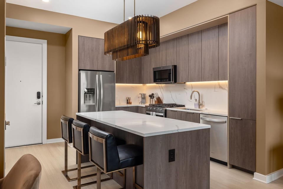 Kitchen fully equipped with all modern amenities