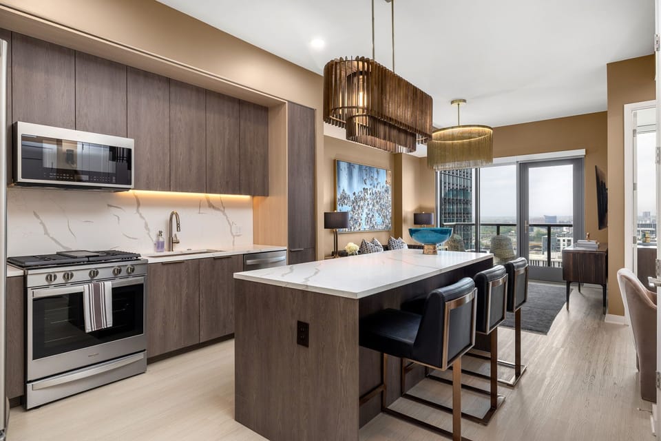 Kitchen fully equipped with all modern amenities