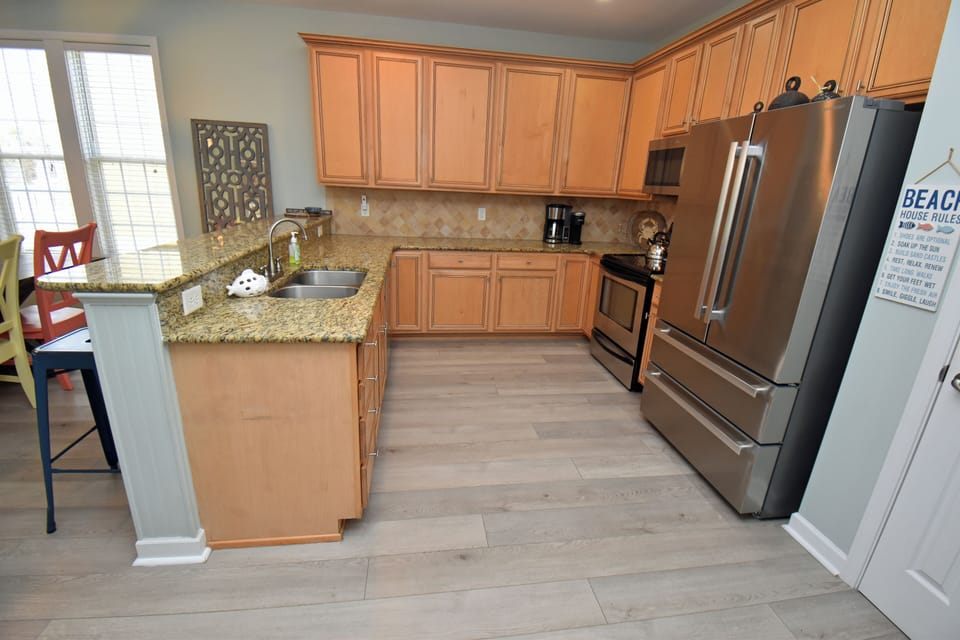 Fully equipped kitchen