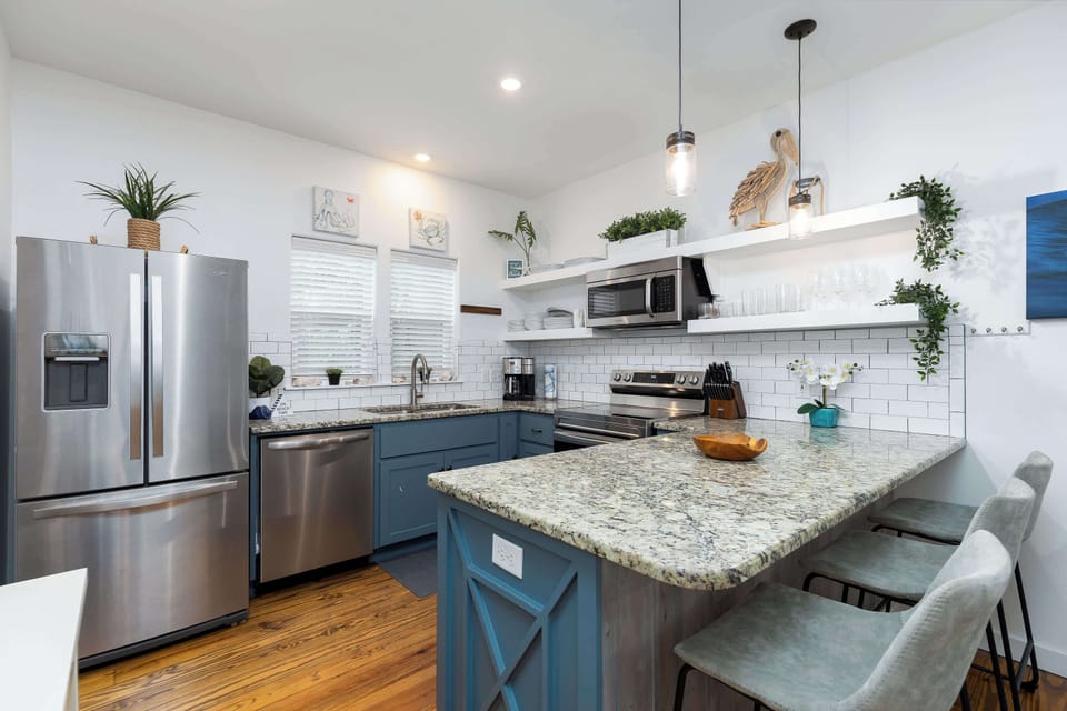 House, Multiple Beds, Kitchen (Punta Nacho) | Private kitchen | Fridge, microwave, oven, stovetop