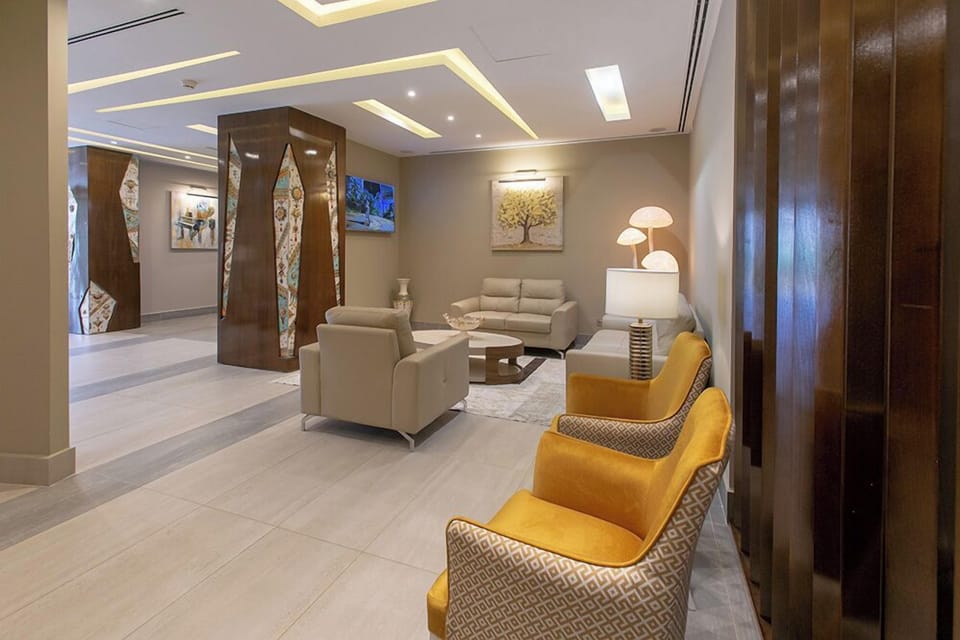 Lobby sitting area