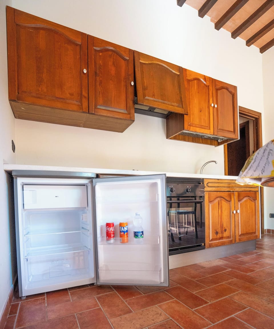 Standard Apartment | Private kitchen | Fridge, cookware/dishes/utensils