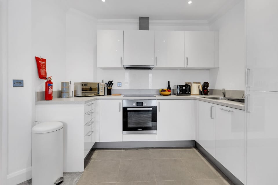 Apartment | Private kitchen | Fridge, microwave, oven, dishwasher