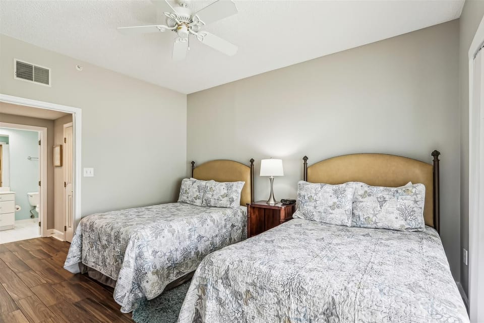 Guest Bedroom with Two Double Beds at 5507 Hampton Place