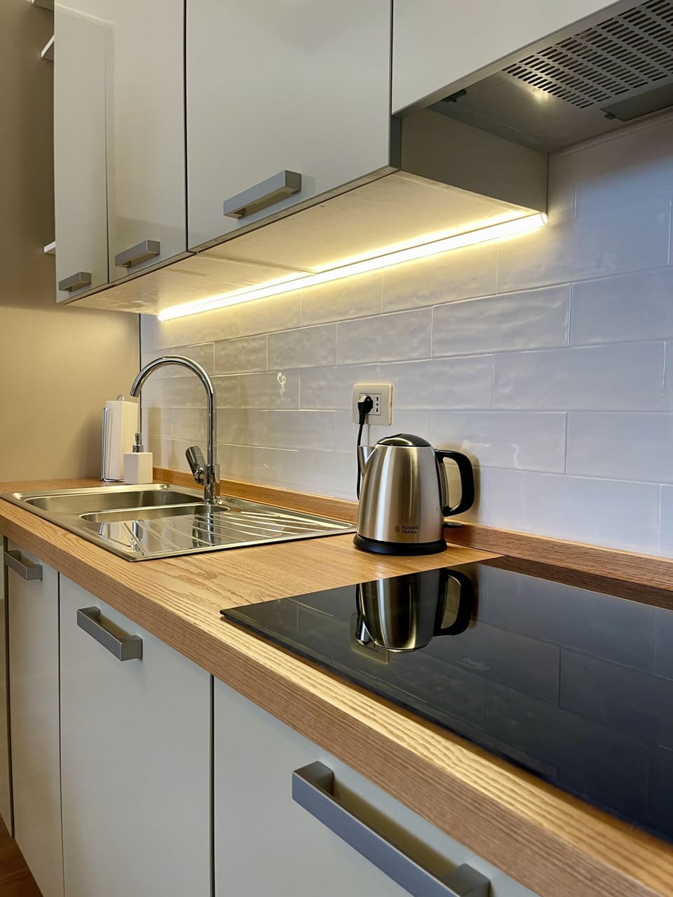 Deluxe Apartment | Private kitchen | Full-size fridge, microwave, oven, dishwasher