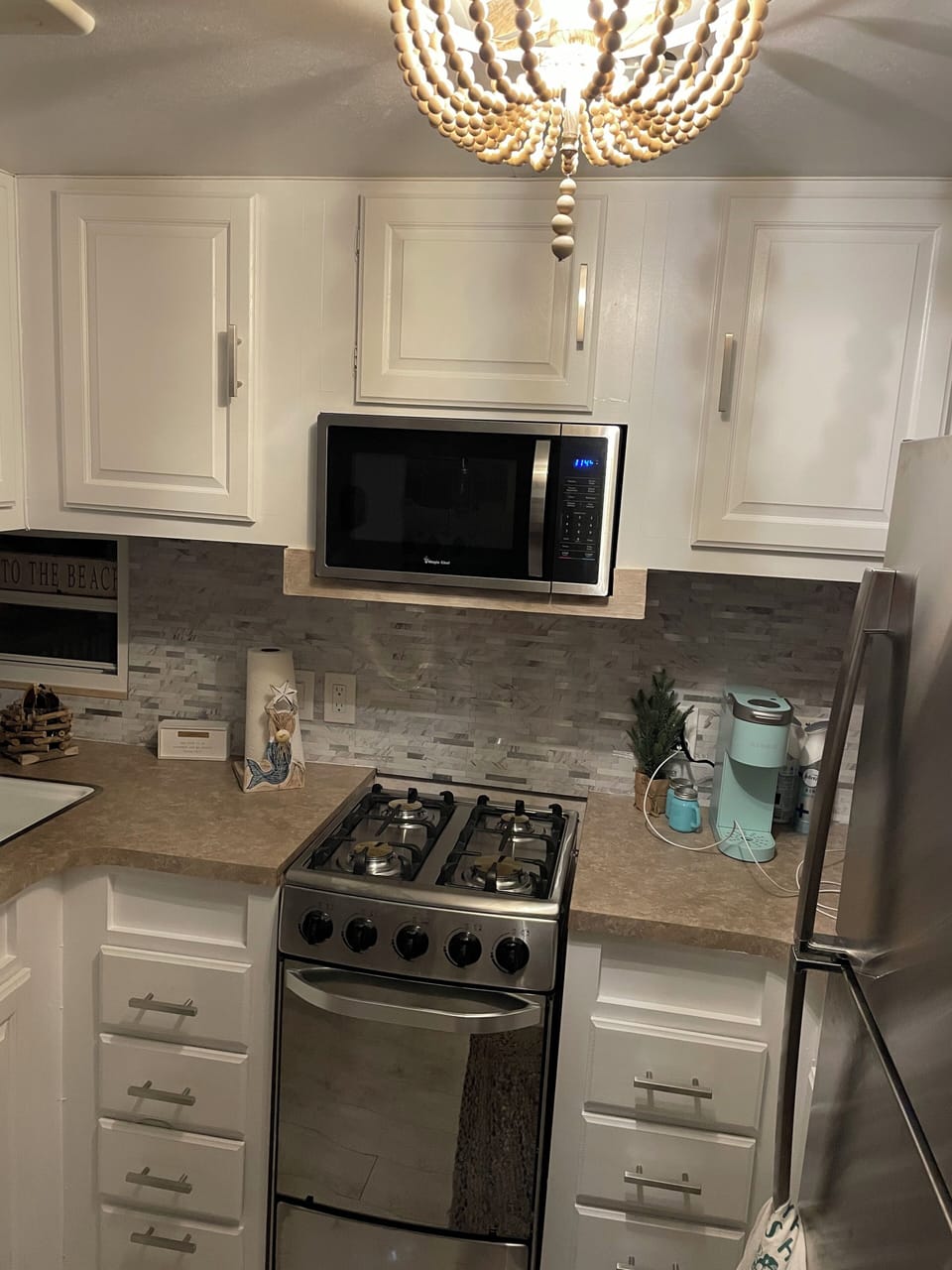 Inside RV - Kitchen