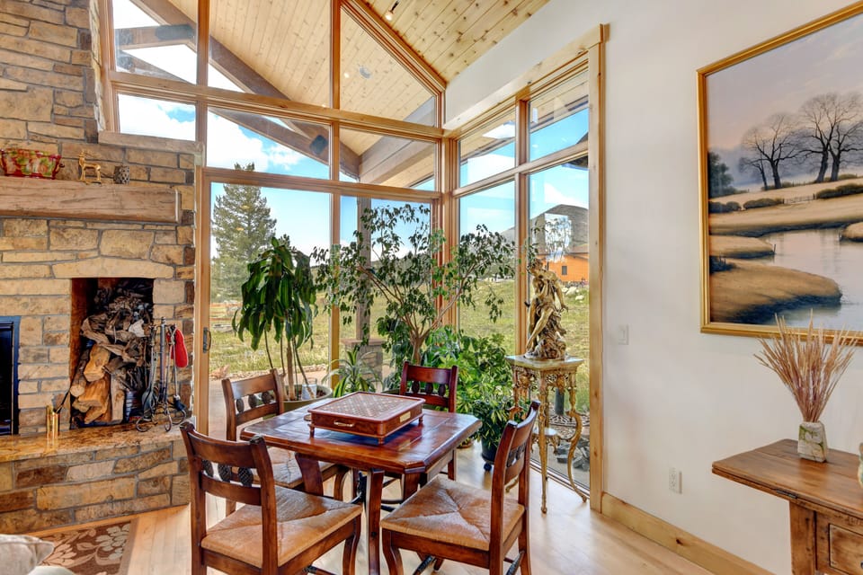 Dining area.