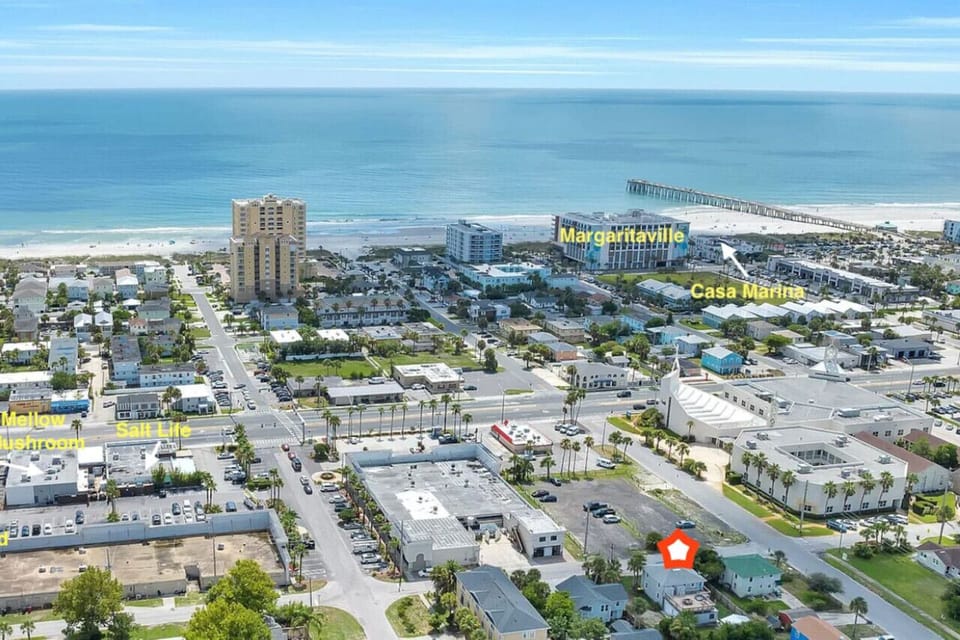 Drone footage with labels to some of our favorite spots!