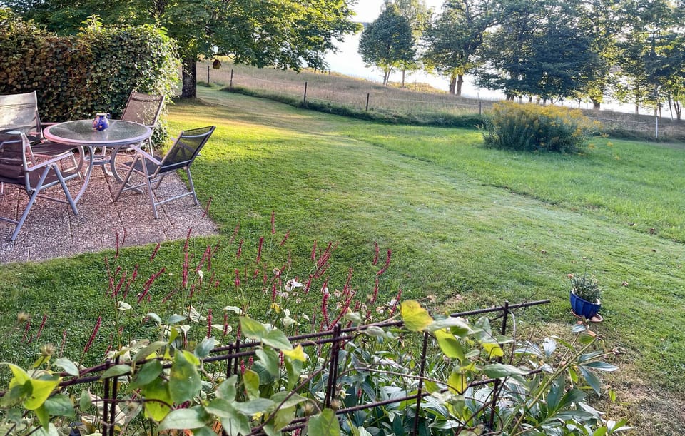 outside
