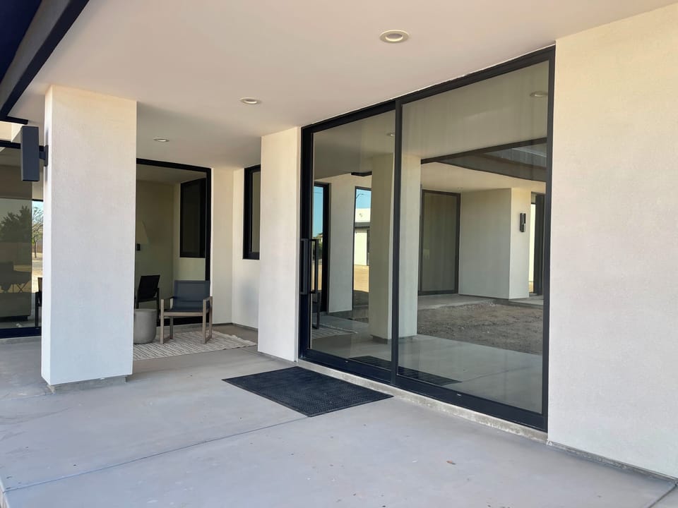 Private Patio Entrance