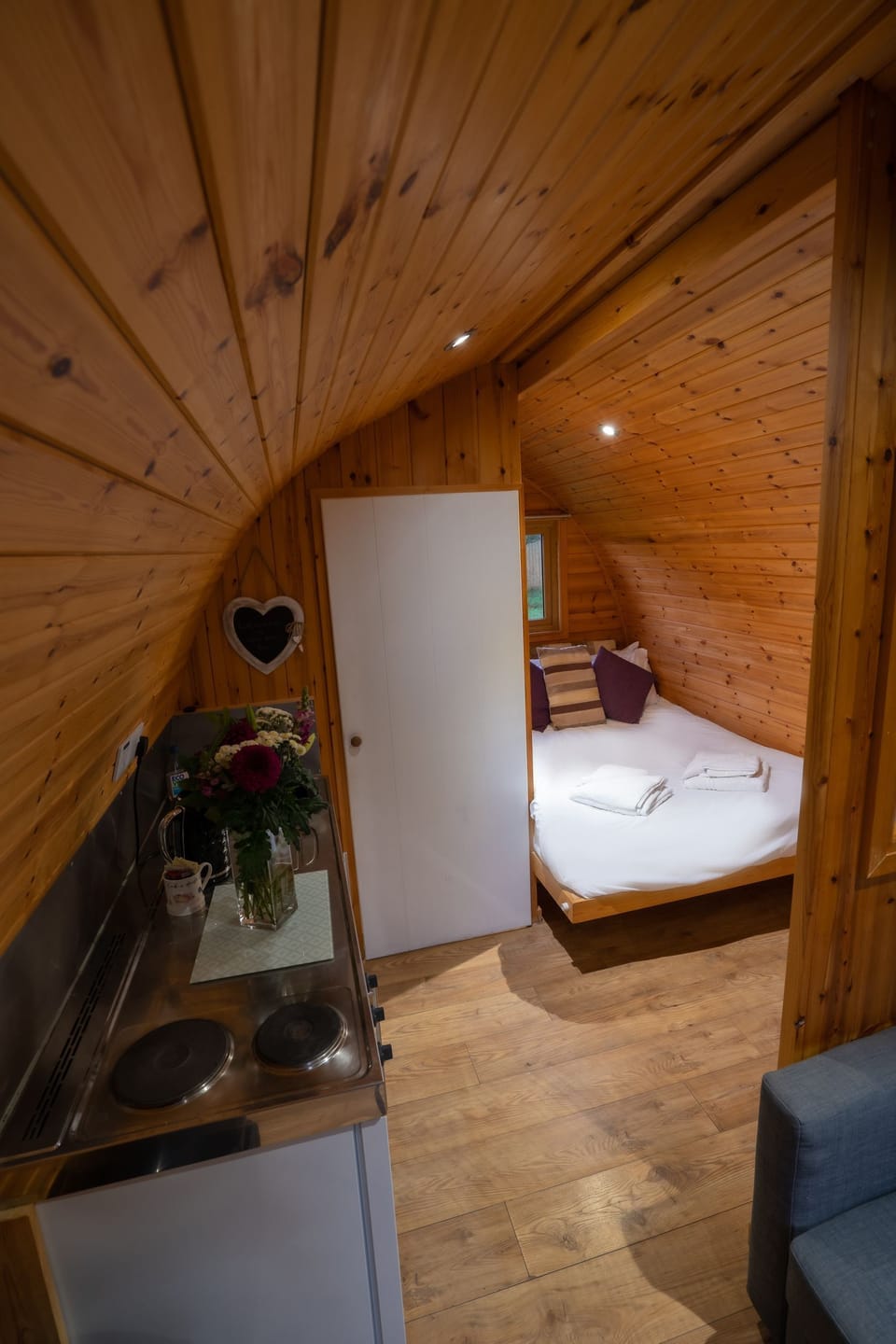 Cosy double bed nook