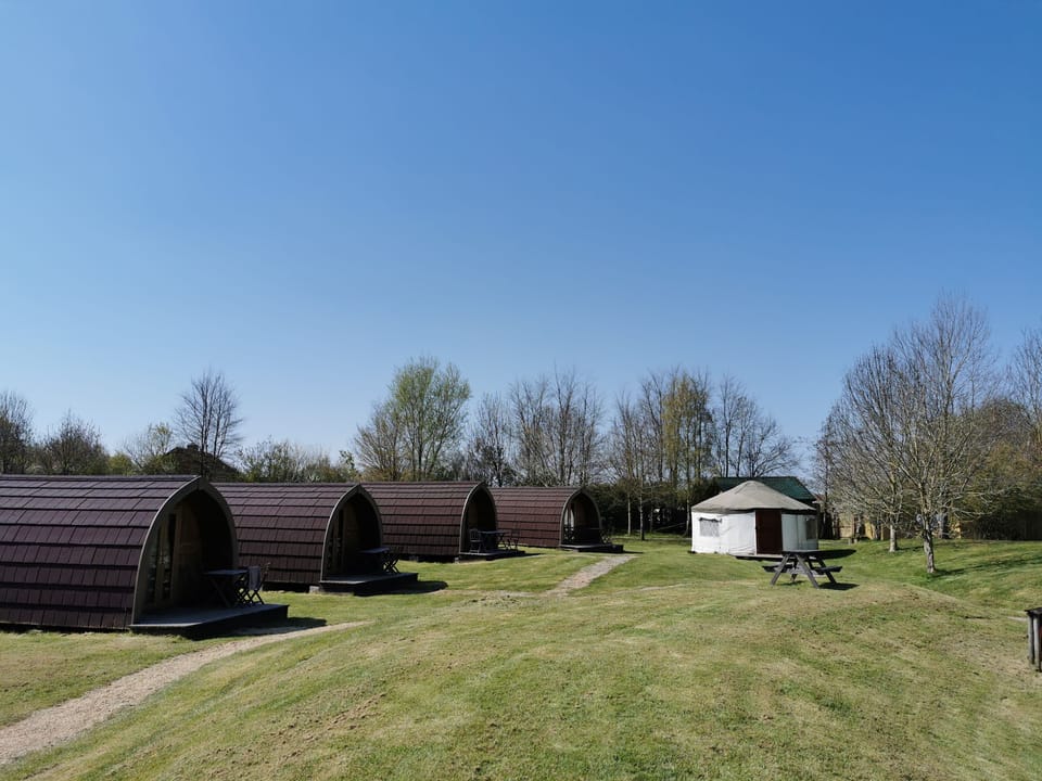 Glamping pods