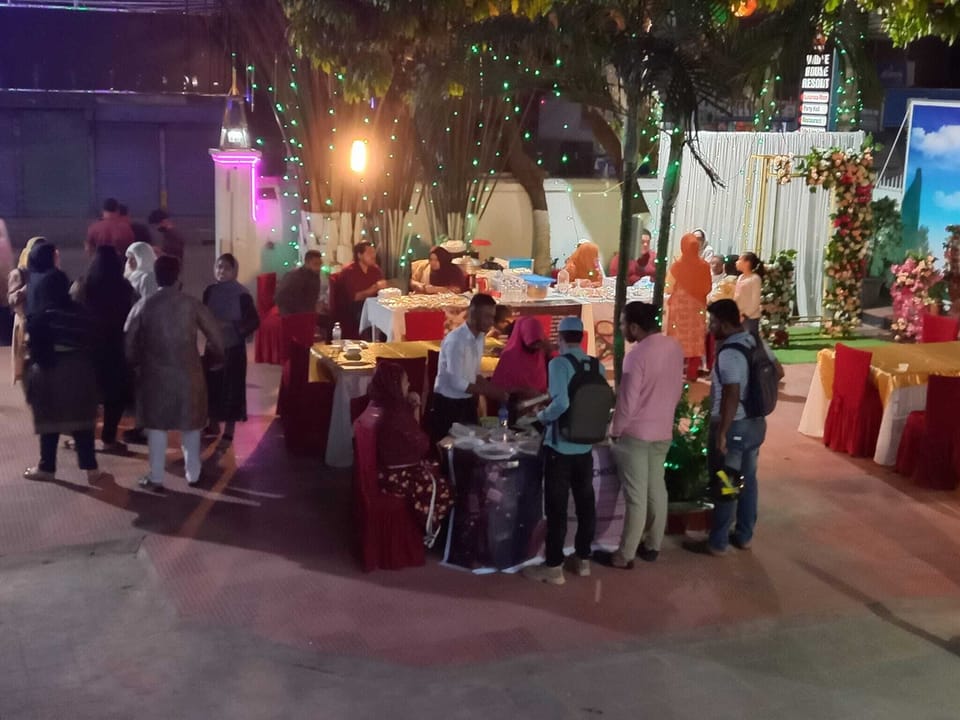 Birthday party area