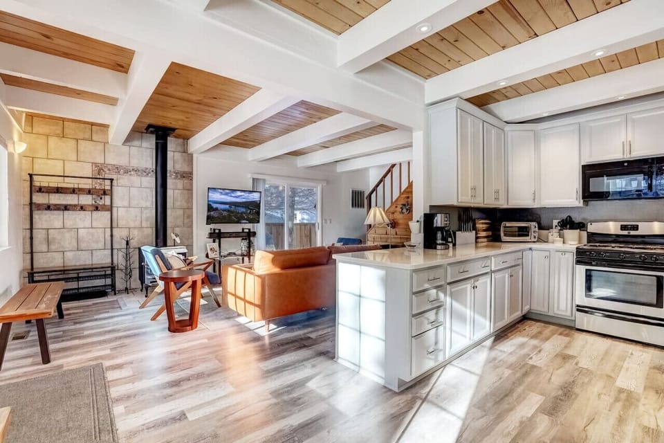 Open concept kitchen