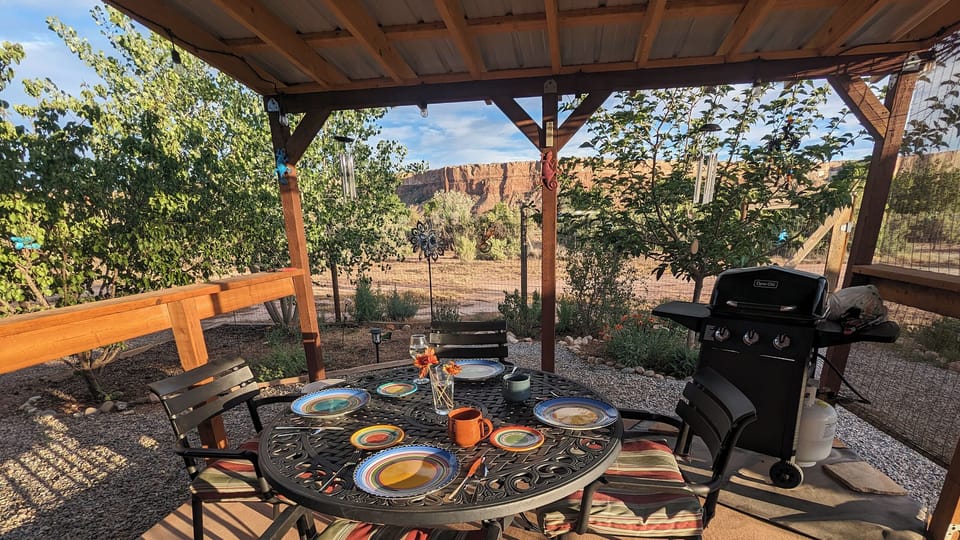 The Patio Is Awesome to Hang Out On!