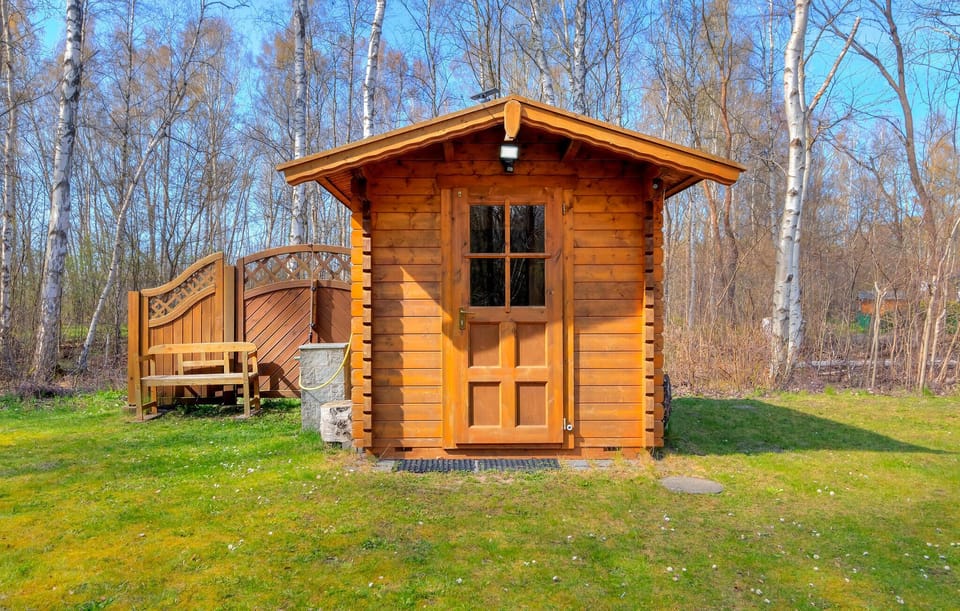 outside