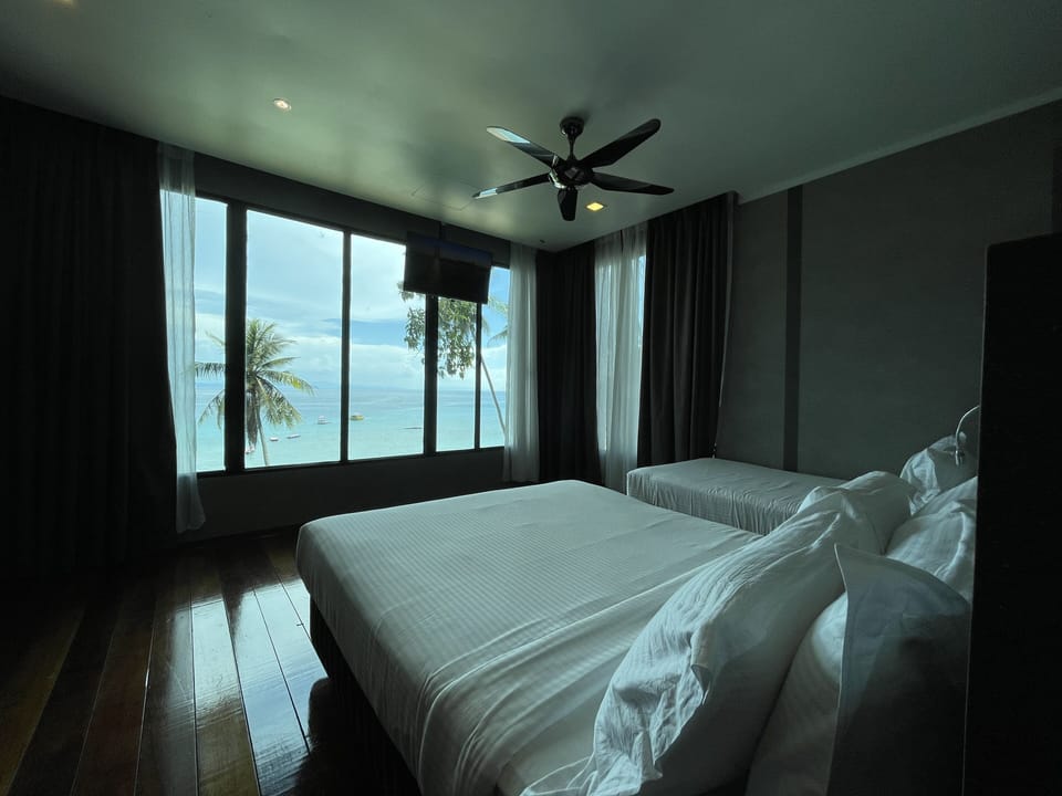 Family Suite, 2 Bedrooms All Meals and Boat Transfers Included | View from room
