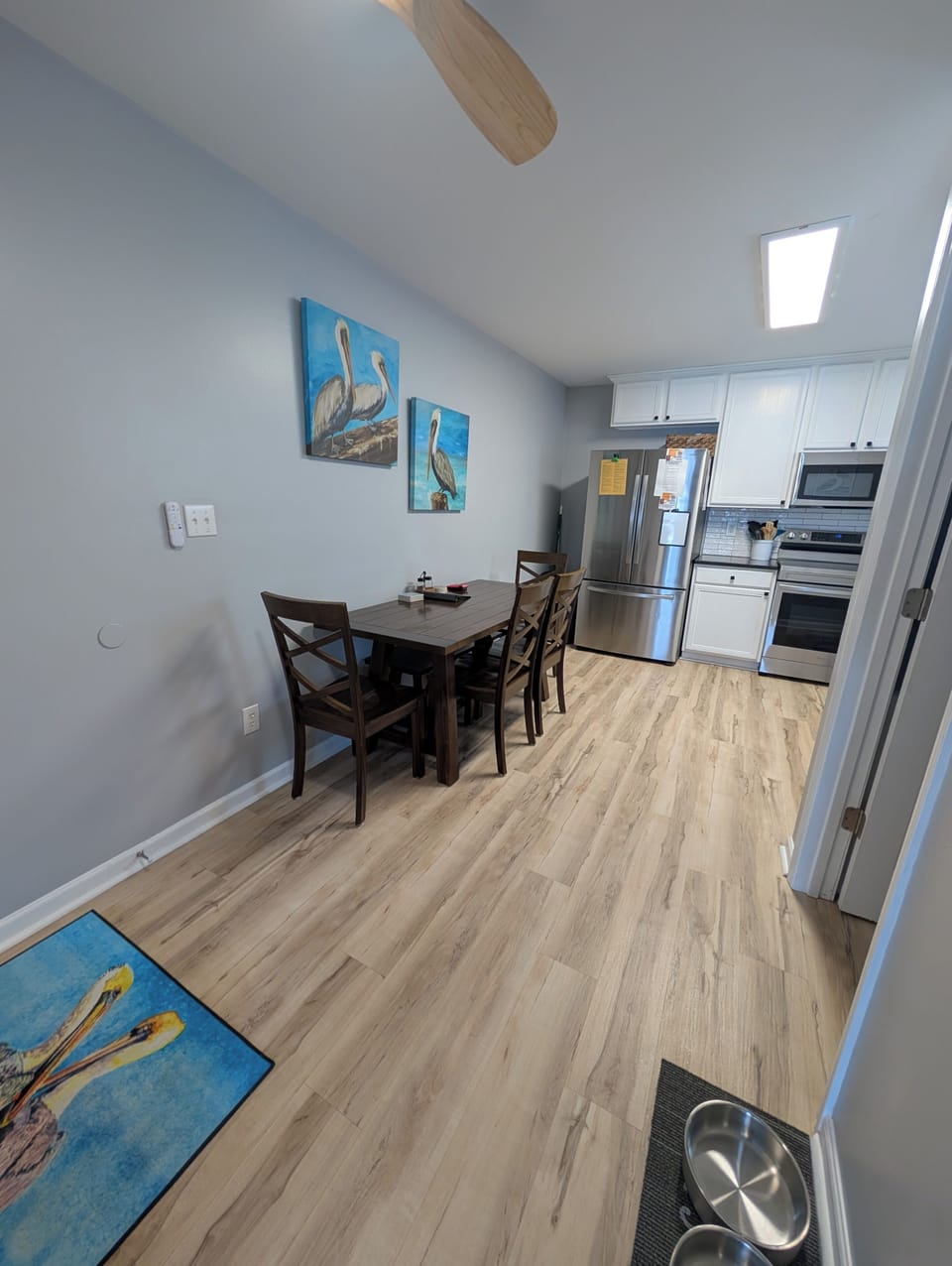 Space to gather and have a meal