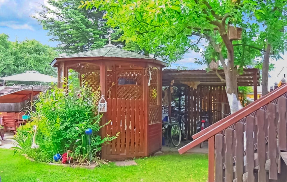 outside