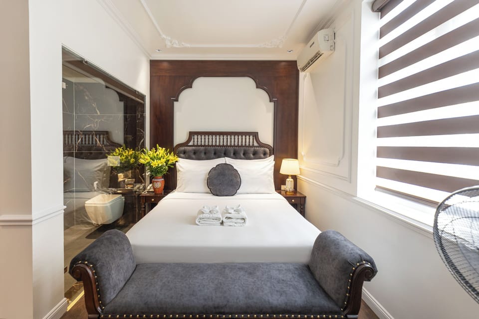 Premium Double Room | In-room safe, desk, laptop workspace, blackout drapes