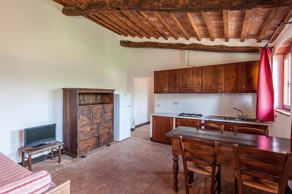 Classic Apartment | Living area | 32-inch flat-screen TV with cable channels