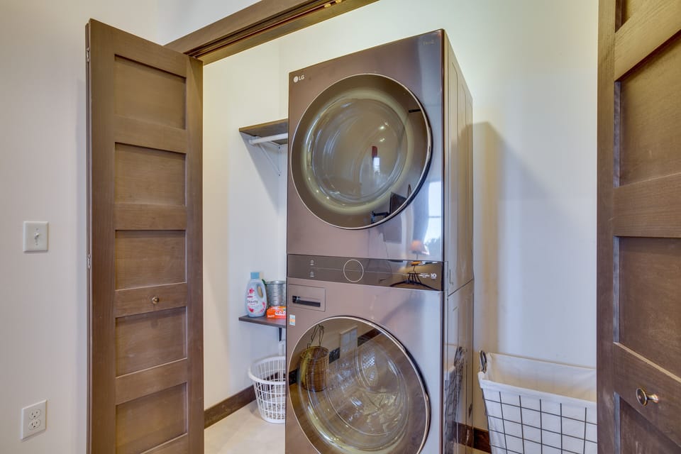 Studio | Laundry Area | Washer/Dryer | Laundry Detergent | Iron/Board