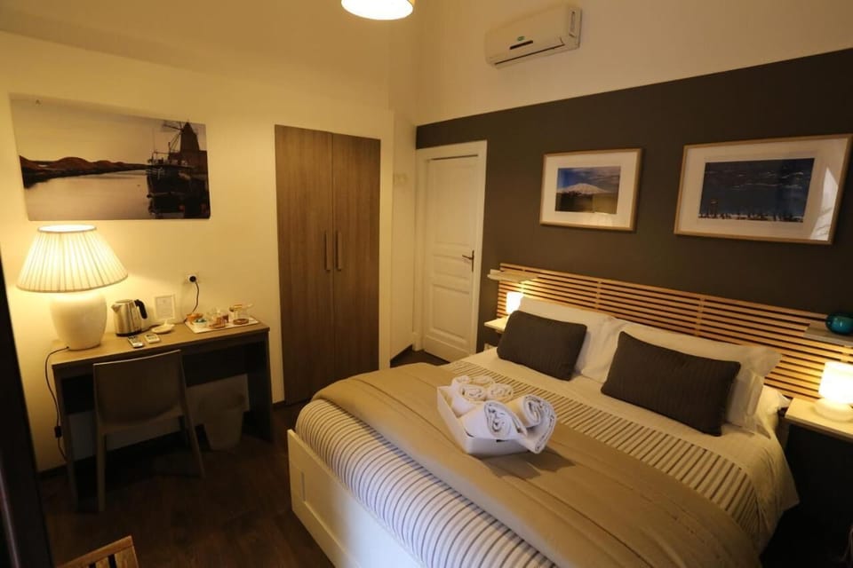 Classic Double or Twin Room, City View | Down comforters, desk, laptop workspace, blackout drapes