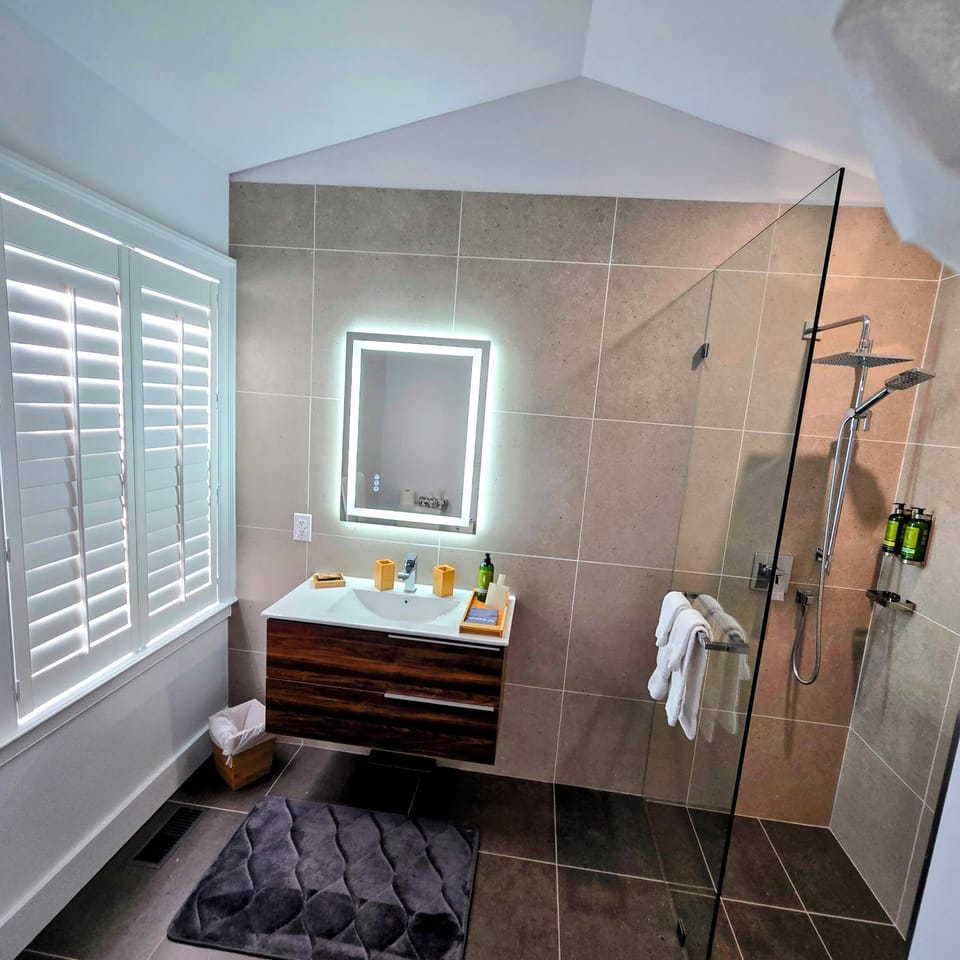Comfort Room, Non Smoking | Bathroom | Shower, free toiletries, hair dryer, towels