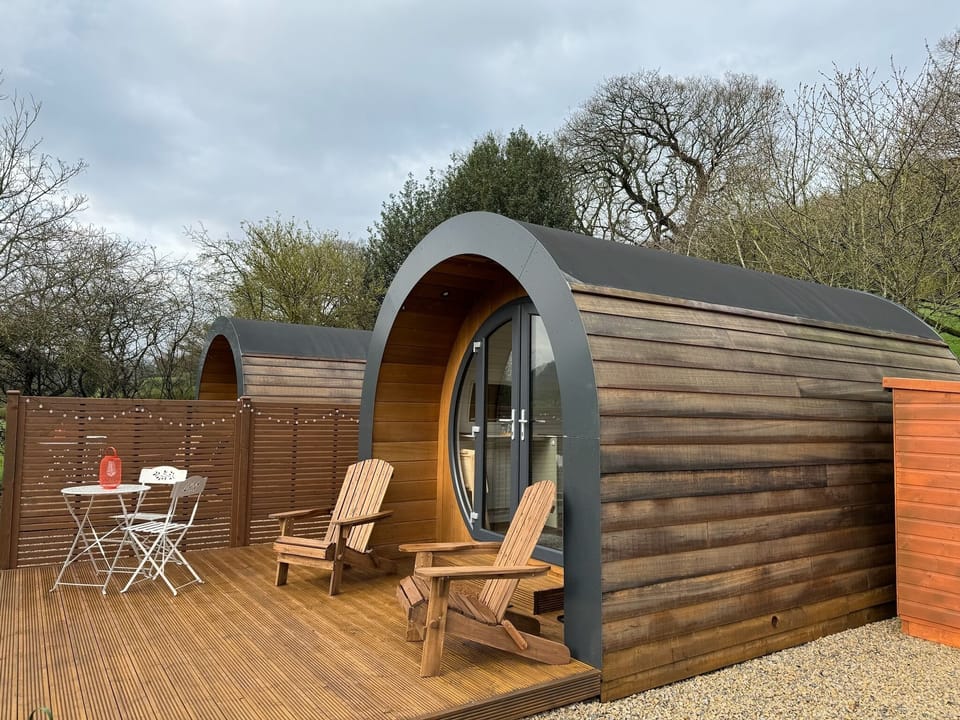 Private decking area